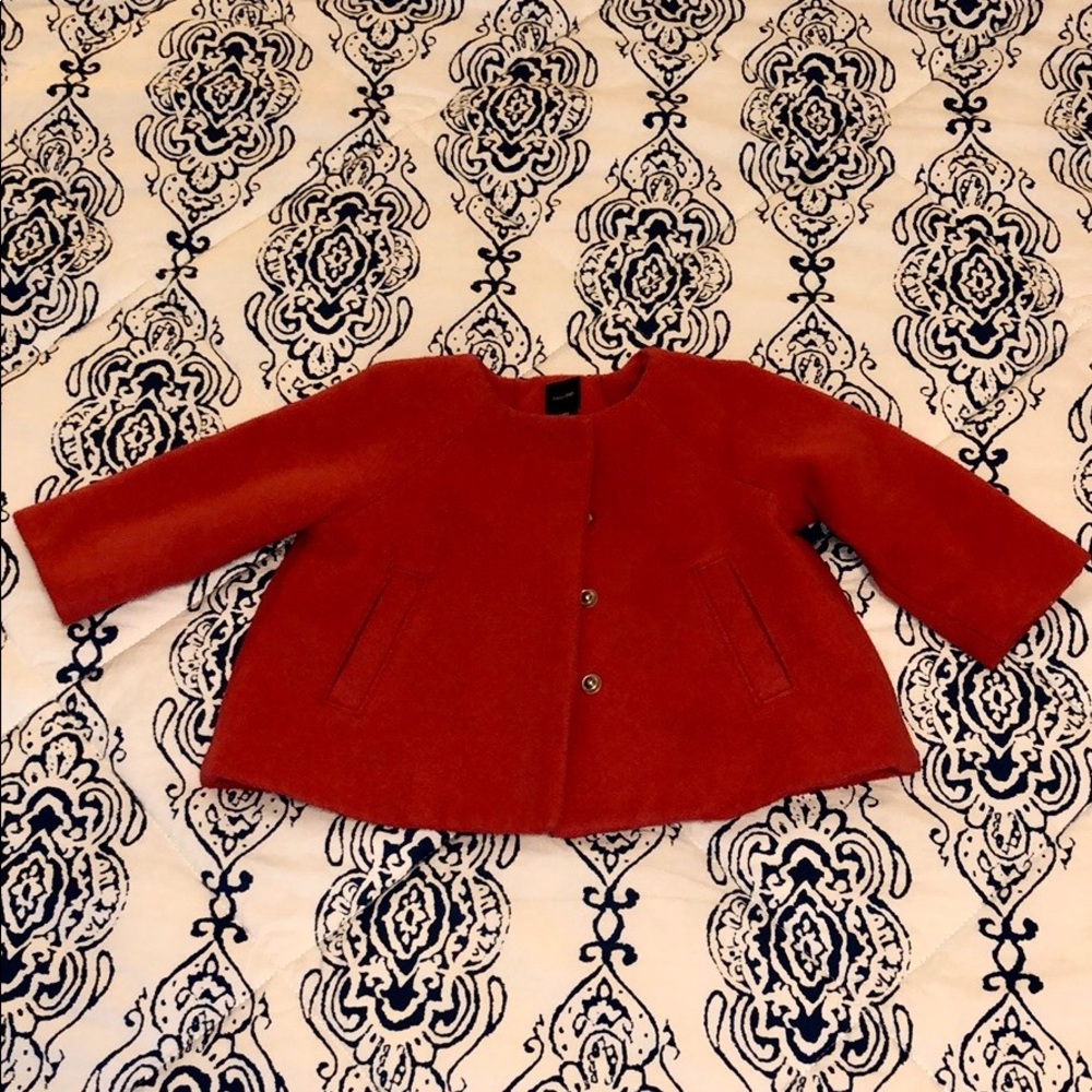 Baby Gap Swing Coat in Hot Pink